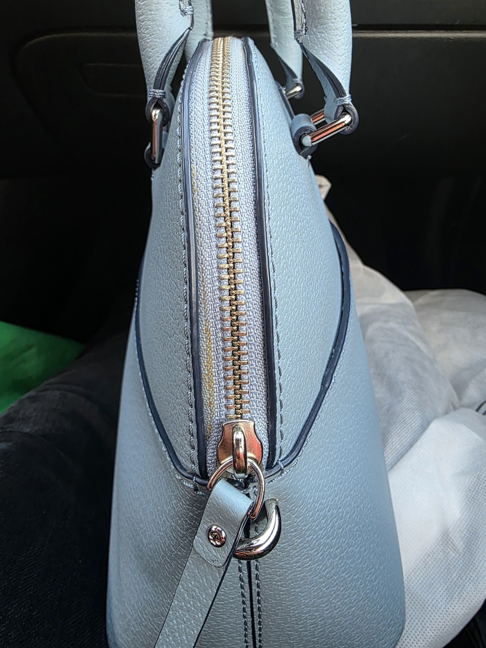 kate spade New York Light Blue Dome Satchel - Picture 4 of 12